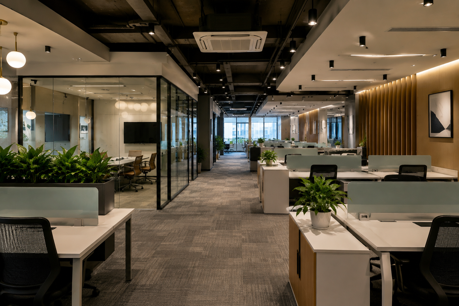 Buildtrix commercial corporate interior project